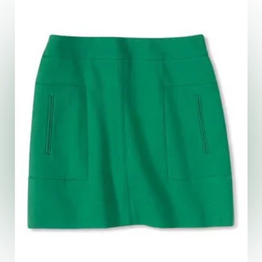 GAP Kelly Green Mini Skirt Y2K Preppy Minimalist